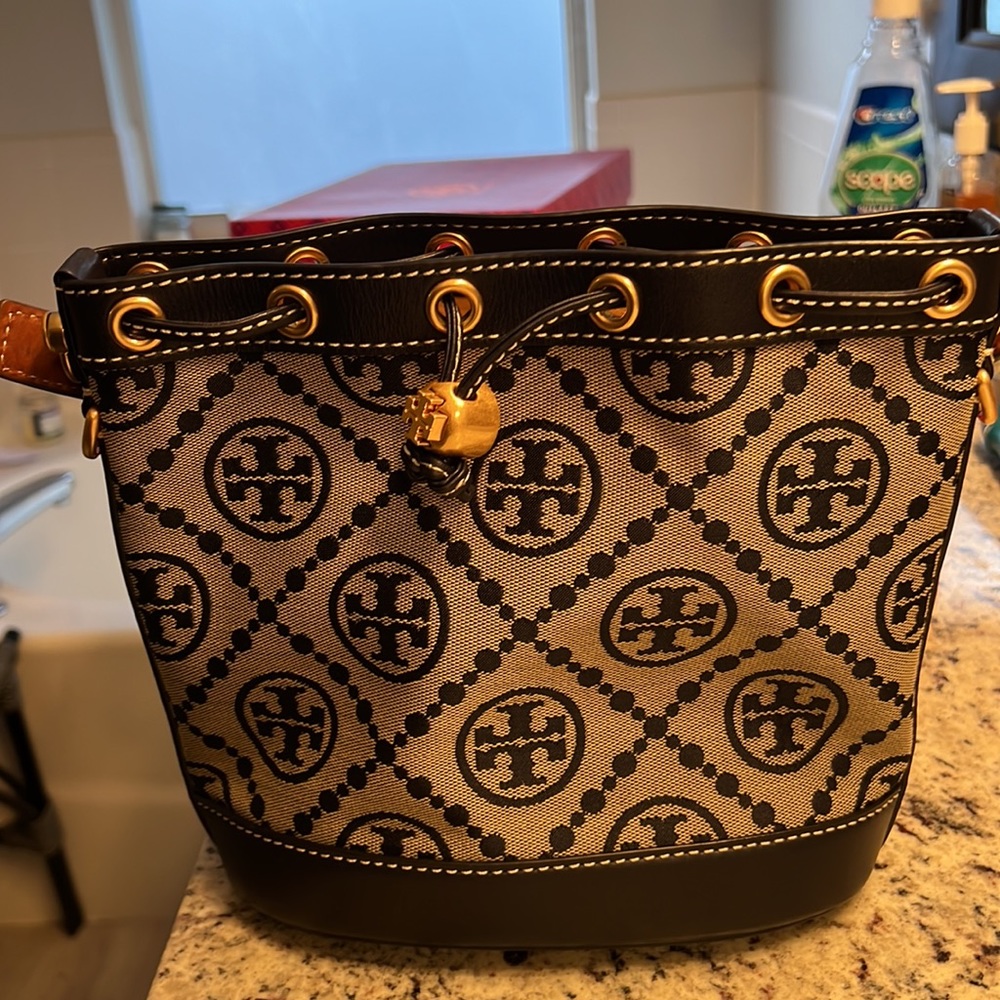 Tory Burch Jacquard monogram bag